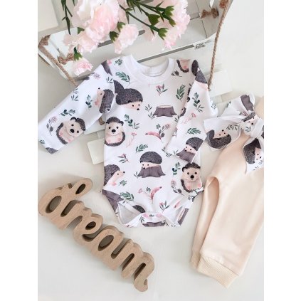 Body s dlouhým rukávem "Ježci"