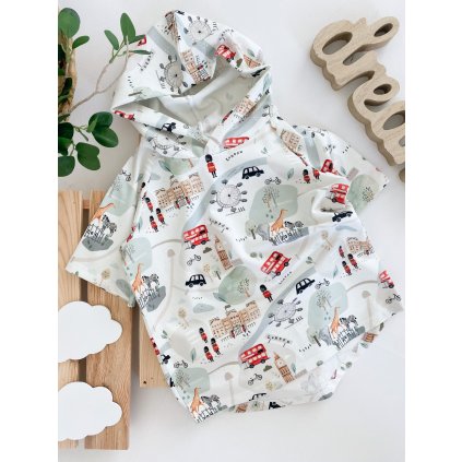 Tričko s kapucí "Londyn"