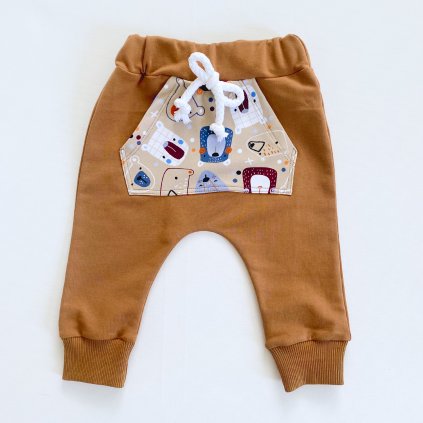 Tepláky "Karamelové medvídci"