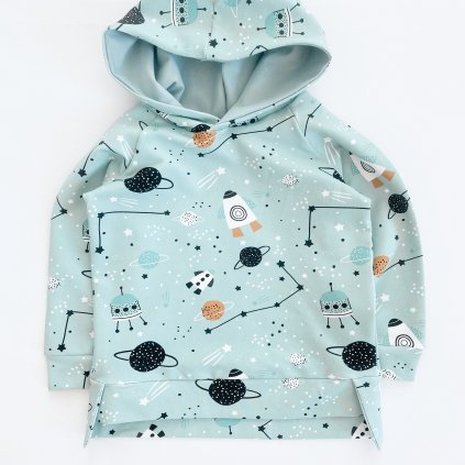 Mikina s kapucí "Vesmír"