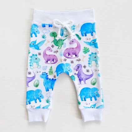 Tepláky barevné "Dino"