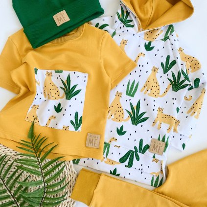 Mikina s kapucí "Leopard"