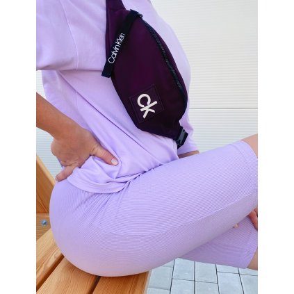 Oversize tričko z bavlněného žerzeje "Lila"