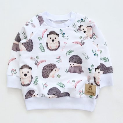 Dětská мikina bez kapucí %22Ježek%22