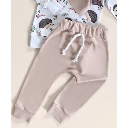 Tepláky starorůžové