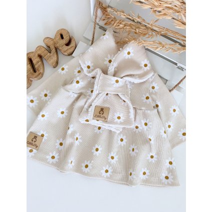 Šaty žebrované "Heřmánek"