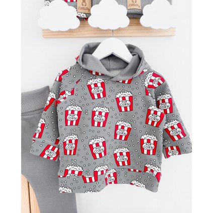 Mikina s kapucí "Popcorn"