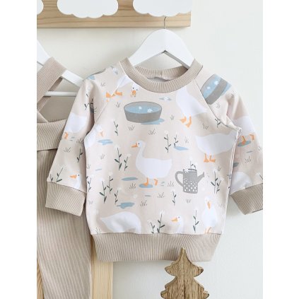 Mikina bez kapucí "Husy"