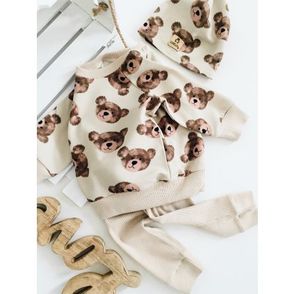 Mikina bez  kapucí Teddy Bear