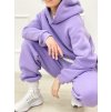 Dámská mikina s kapucí lila