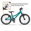 KUbikes 16S MTB 2 Gang tuerkis glitter web 1000