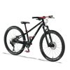 KUbikes 24S MTB Disc schwarz laser red 1000
