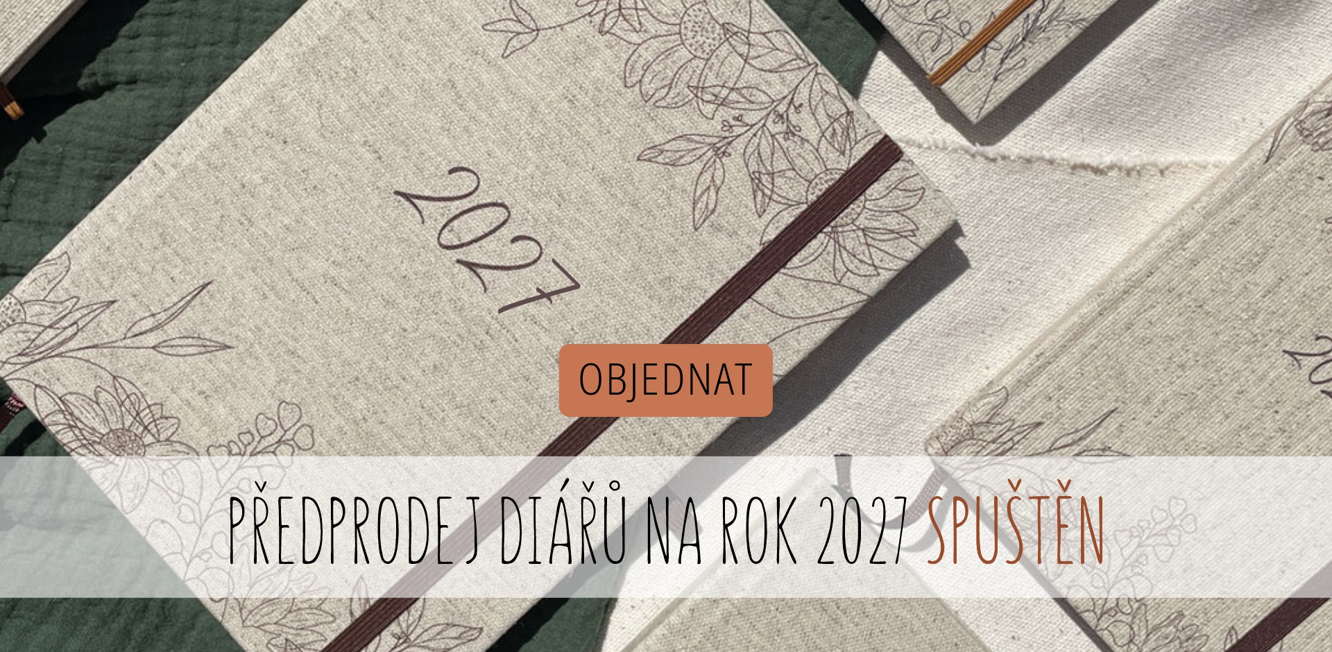Předobjednávka diářů 2027