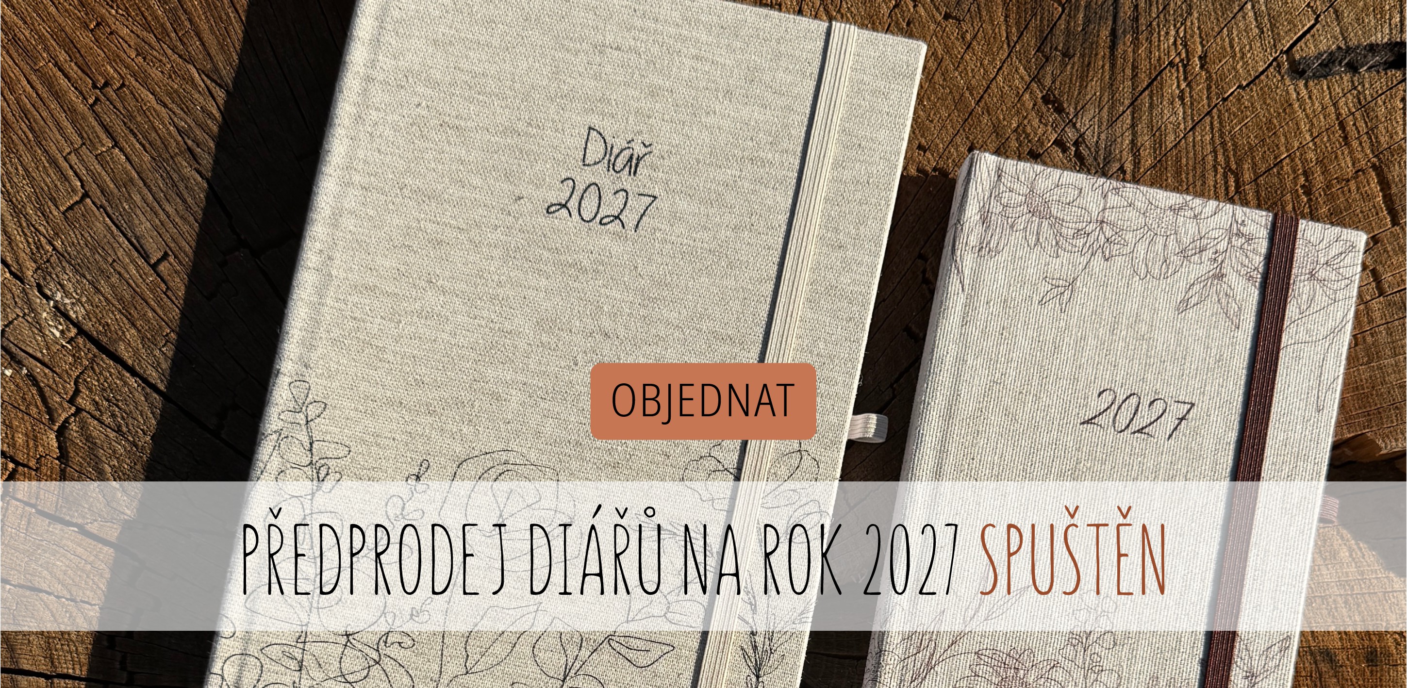 Předobjednávka diářů 2027