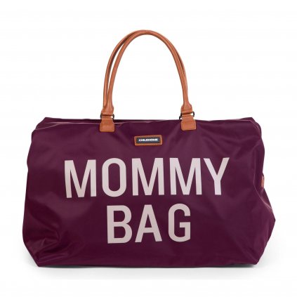 1063 childhome prebalovacia taska mommy bag aubergine