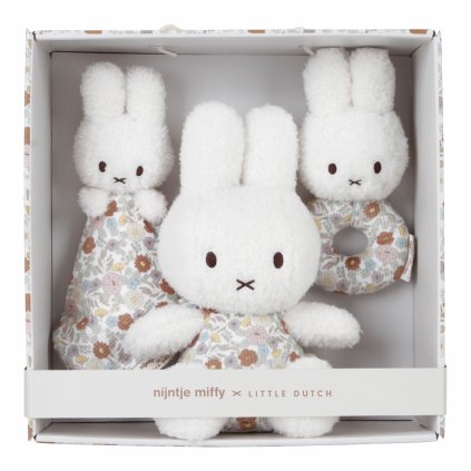 LITTLE DUTCH DARČEKOVÁ SADA KRÁLIČEK MIFFY VINTAGE KVETY (2)