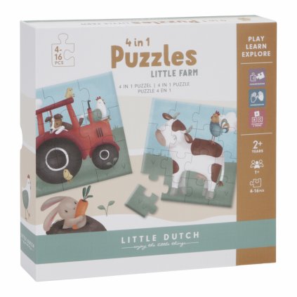 Puzzle 4v1 Farma - Little Dutch