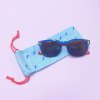 rockahula kids detske slnecne okuliare modre blesk lightnig flash sunglasses blue littlebird