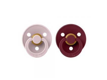 BIBS Colour cumliky z prirodneho kaucuku 2ks Pink Plum Elderberry 300x300