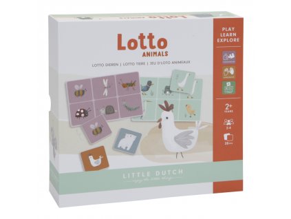 Lotto hra zvířátka Husa