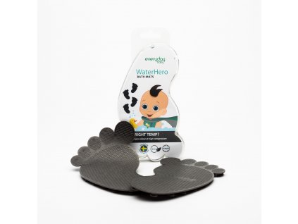 Protiskluzové ťapky Everyday Baby senzor 4ks grey