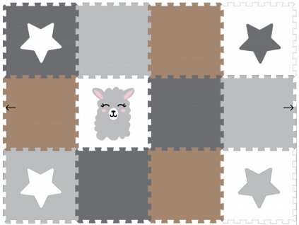 Screenshot 2020 05 21 Minideckfloor podlaha 12 dílů lama a hvězdička Pěnové hračky