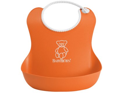 Bryndák BabyBjörn měkký Soft Orange