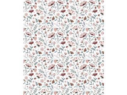 h0603 papier peint fleurs liberty ocean lilipinso