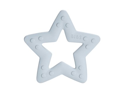 BIBS Baby Bitie Kousátko hvězdička BABY BLUE