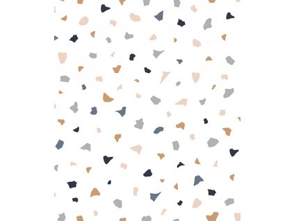 h0598 papier peint terrazzo deco lilipinso