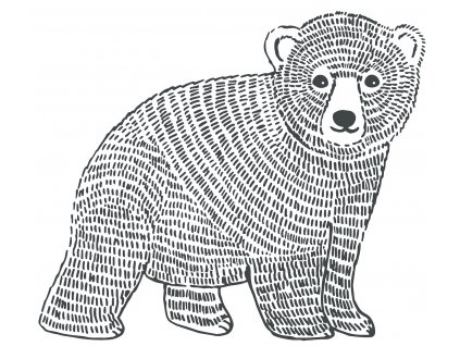 Samolepka LILIPINSO Bear "XL"