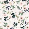 Tapeta LILIPINSO Flowers on light backround 50 cm x 10 m