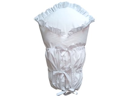 Biela páperová bavlnena Retro zavinovačka Little Fantasy