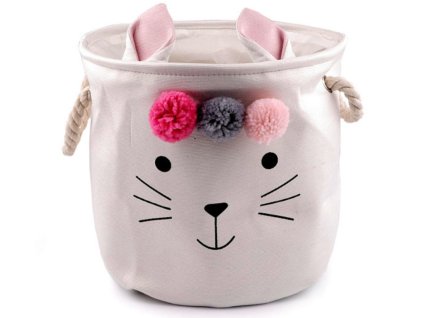 🐰 Úložný bavlnený kôš v podobe zajačika