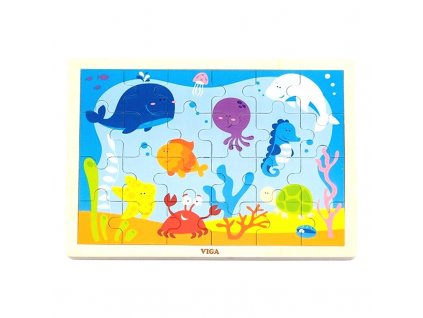 viga detske drevene puzzle viga ocean 217662