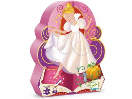 Puzzle Popoluška 36 ks Djeco littlefantasy
