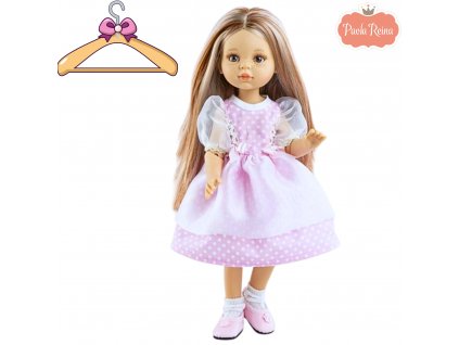 Oblečenie pre bábiku 32 cm PAOLA REINA šaty Miriam littlefantasy.sk Mathiaskova oslava 7. narodenín (11)
