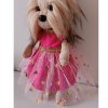Oblečenie pre psíkov- ružové šaty s tylovou sukňou Little Fantasy detail