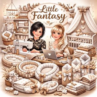 Sme Little Fantasy – rodinná značka s láskou k najmenším. Vyrábame krásnu a kvalitnú výbavičku do postieľky pre bábätká....