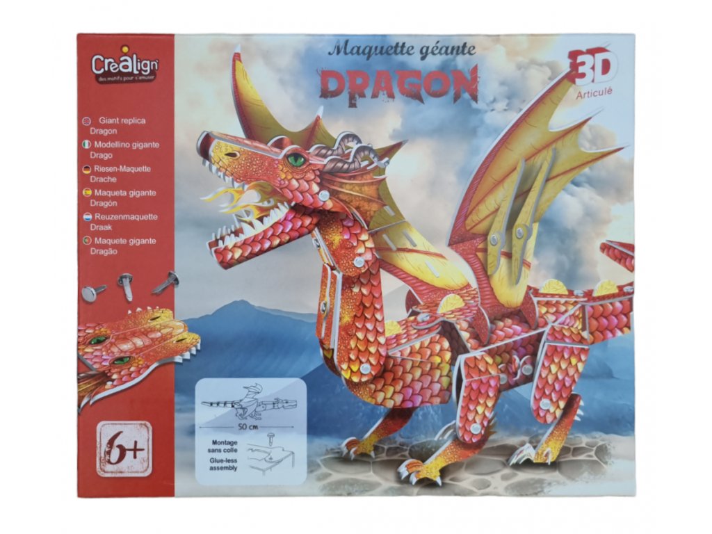 3D model Dragon 6+