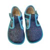 BEDA papučky BFN 170020/W TURQUOISE/DENIM