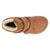 Koel4kids Demil Napa WP Wool Cognac zimné barefoot topánky