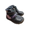 D.D.STEP Zimné barefoot topánky W073-364A black