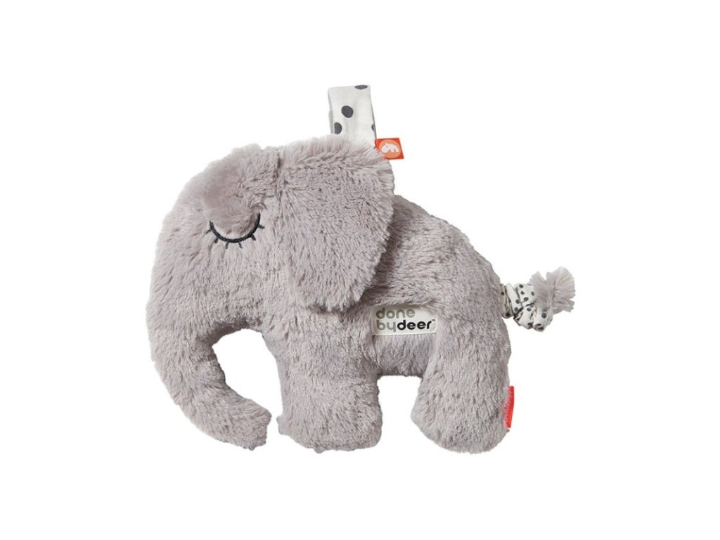 Hudobná hračka Elphee, sivá | Done by Deer