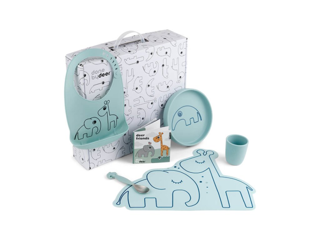 Darčekový box Dinner time, modrá | Done by Deer