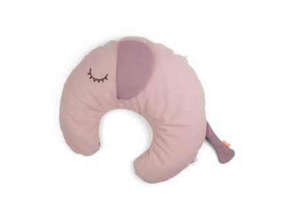 Kojací a detský vankúš Elphee, ružová | Done by Deer
