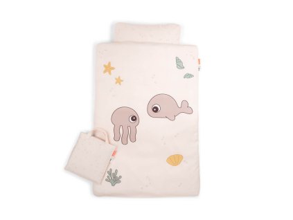 Posteľné prádlo Jelly&Wally (Baby), ružová | Done by Deer