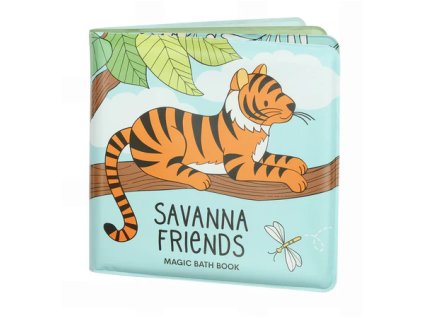 Knižka do vody: Savanna friends | A Little Lovely Company