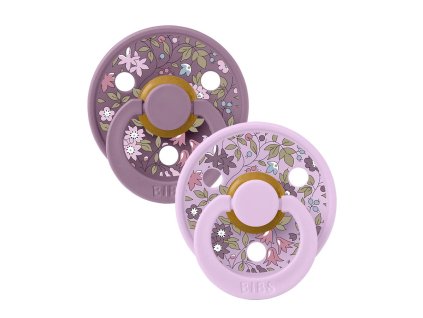 Symetrické cumlíky Liberty Colour 2ks, Violet Sky/Mauve | BIBS