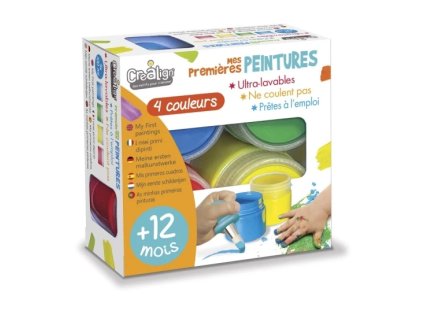 Moje prvé prstové farby 4 ks